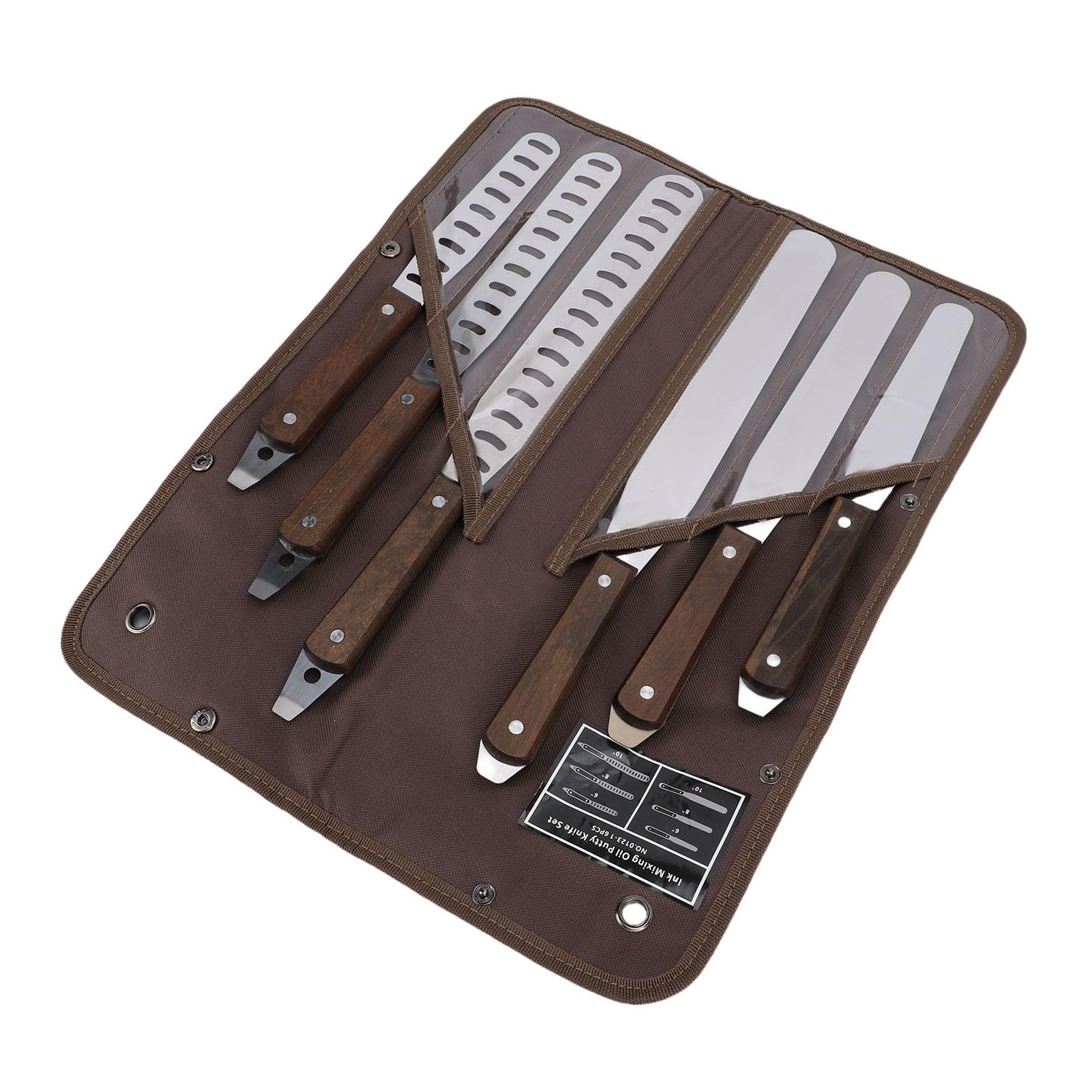 Marhynchus Set di Spatole Dritte per Glassare, 6 Utensili da Forno