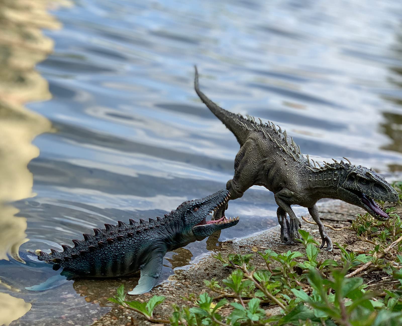 Buy Gemini&Genius Jurassic Dinosaur World Toys Mosasaurus with Movable Jaw Large Sea Monster