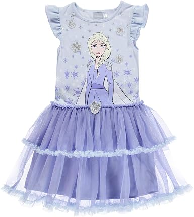 Character Niñas Vestido Frozen Elsa: Amazon.es: Ropa