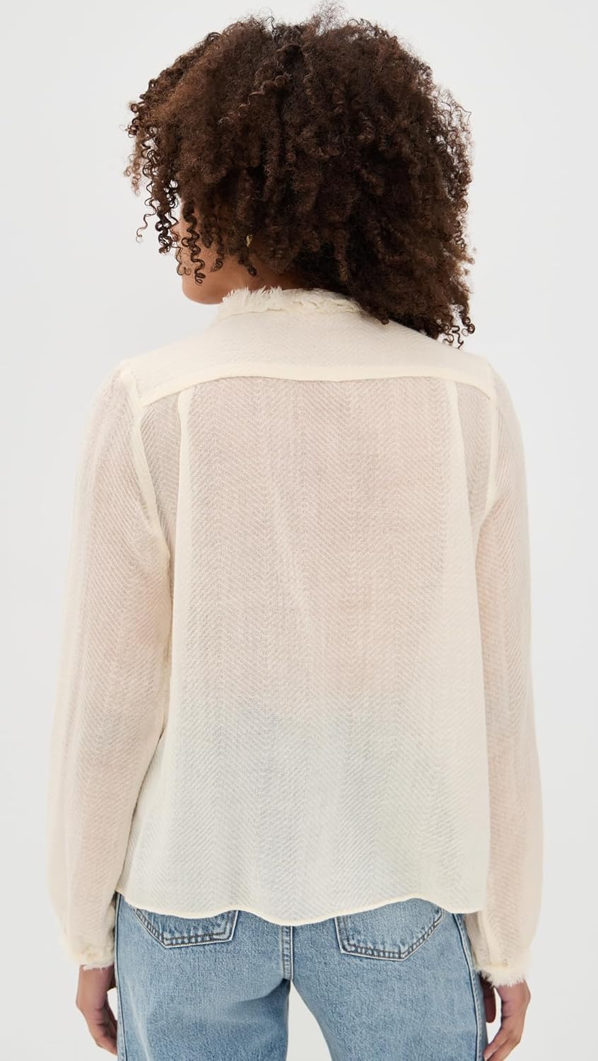 Ulla Johnson Women's Adriel Long Sleeve Tunic Blouse - Image 3