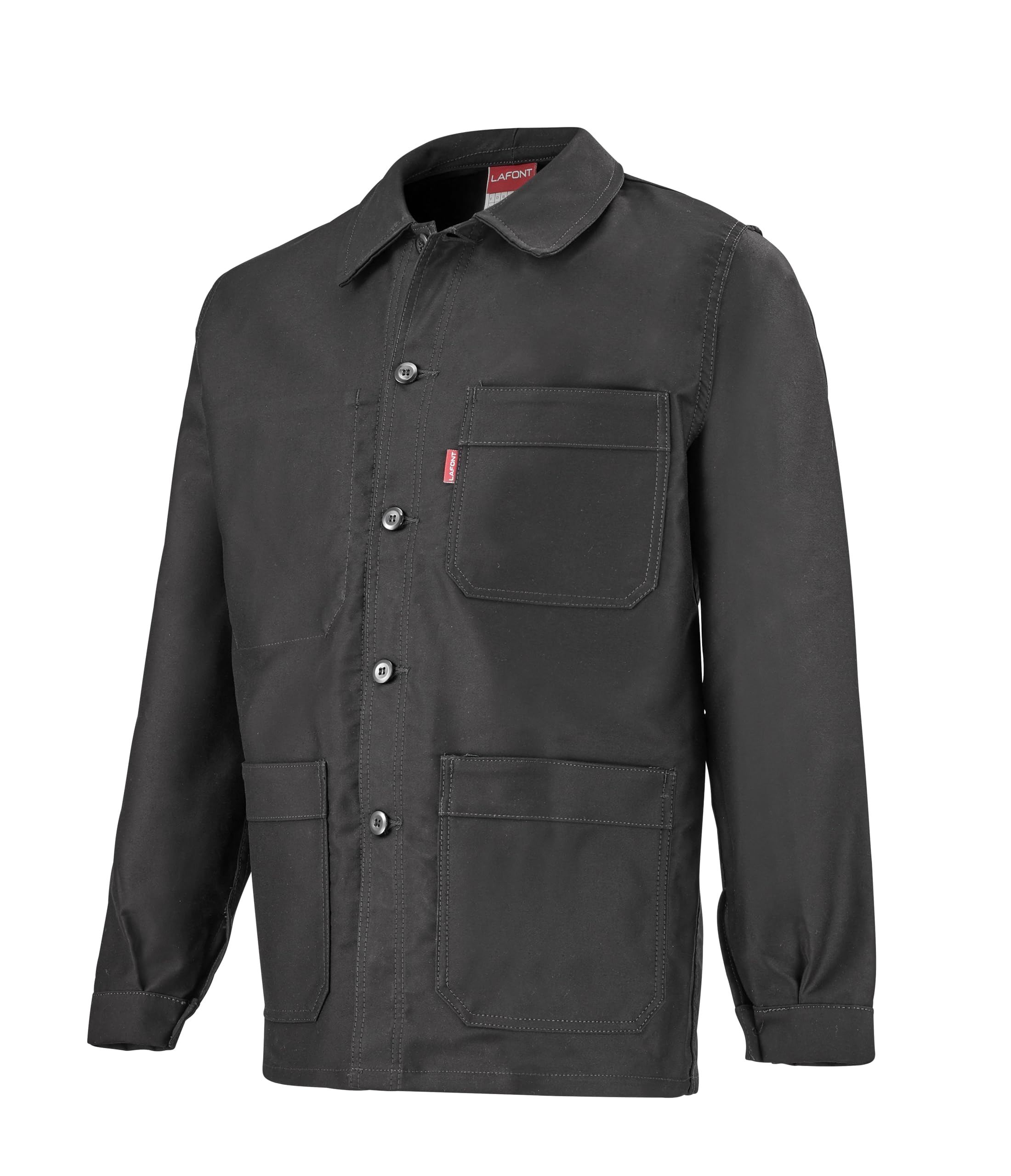 Veste moleskine Faurel contre le vent et l'usure la veste noire durable modèle 261kc911060
