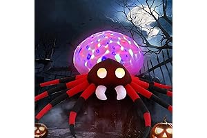 Fiendish 8.5ft Spider Halloween Inflatable