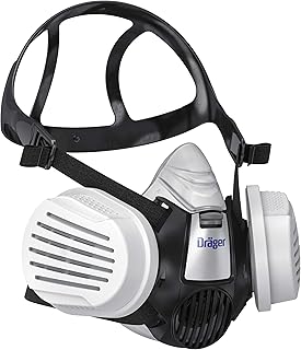 Dräger X-plore 3300 Handwerkerset mit P3 Partikelfilter – Halbmaske für Handwerker, zuverlässiger Schutz gegen Feinstaub, Partikel & Schimmel
