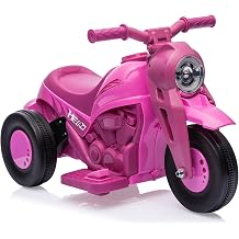 6V Kids Ride-on Bubble Motorcycle 3-Wheel Electric Toy w/LED Lights Music
