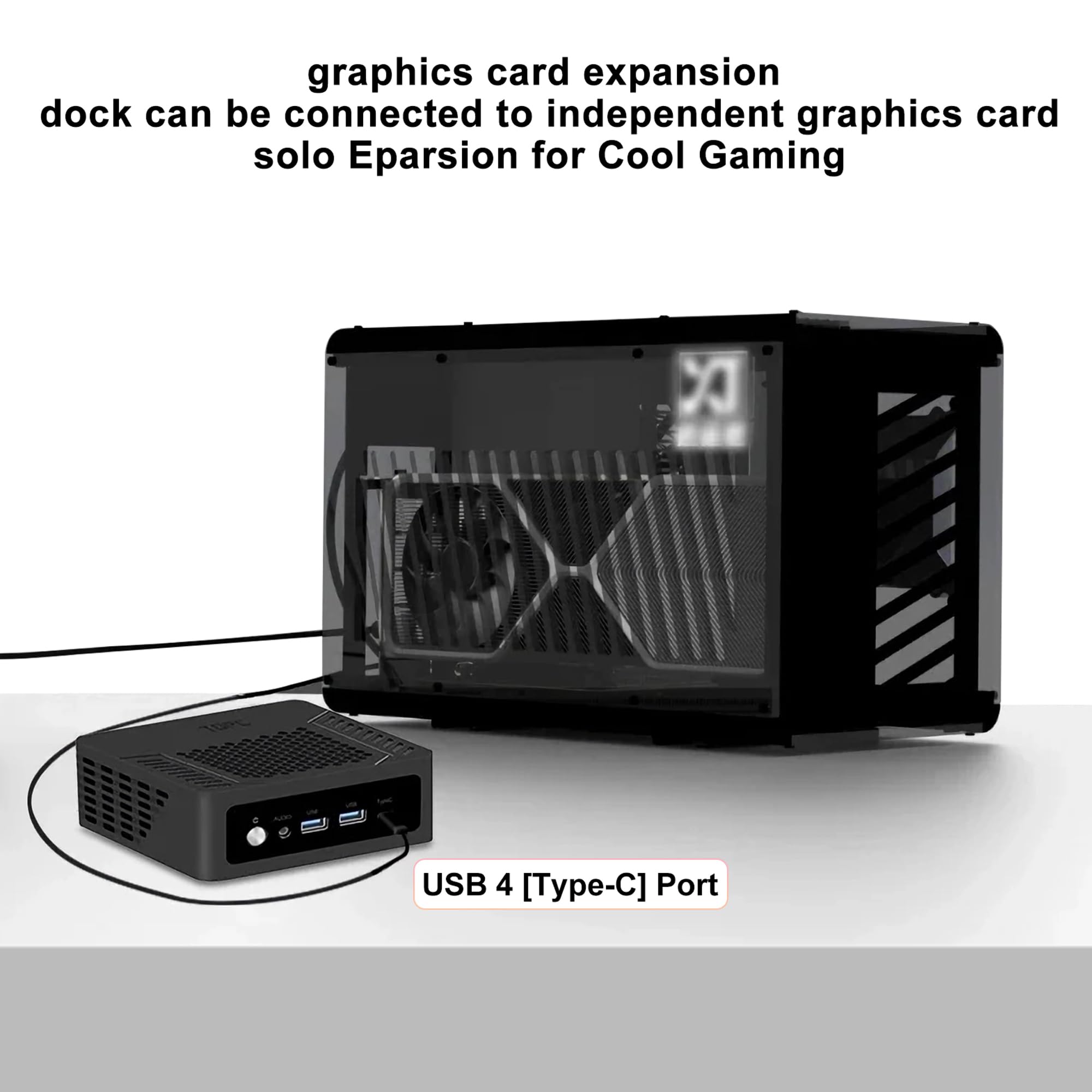 AMD Ryzen™ 9 7940HS Windows 11 4K HD Mini Gaming PC Windows 11 Pro, AMD Ryzen 9 7940HS, 4* USB, 2