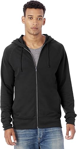 Alternative Sudadera con capucha vintage de felpa francesa para hombre