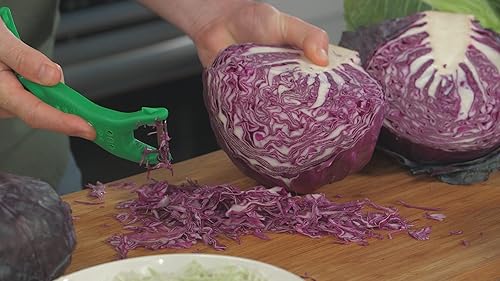 Miniatura 6 de Ultimate Irish Peeler por Ronnie Neville - Herramienta de cocina 3 en 1 - Hoja juliana, hoja dentada, rallador - espiralizador de patatas gratis,