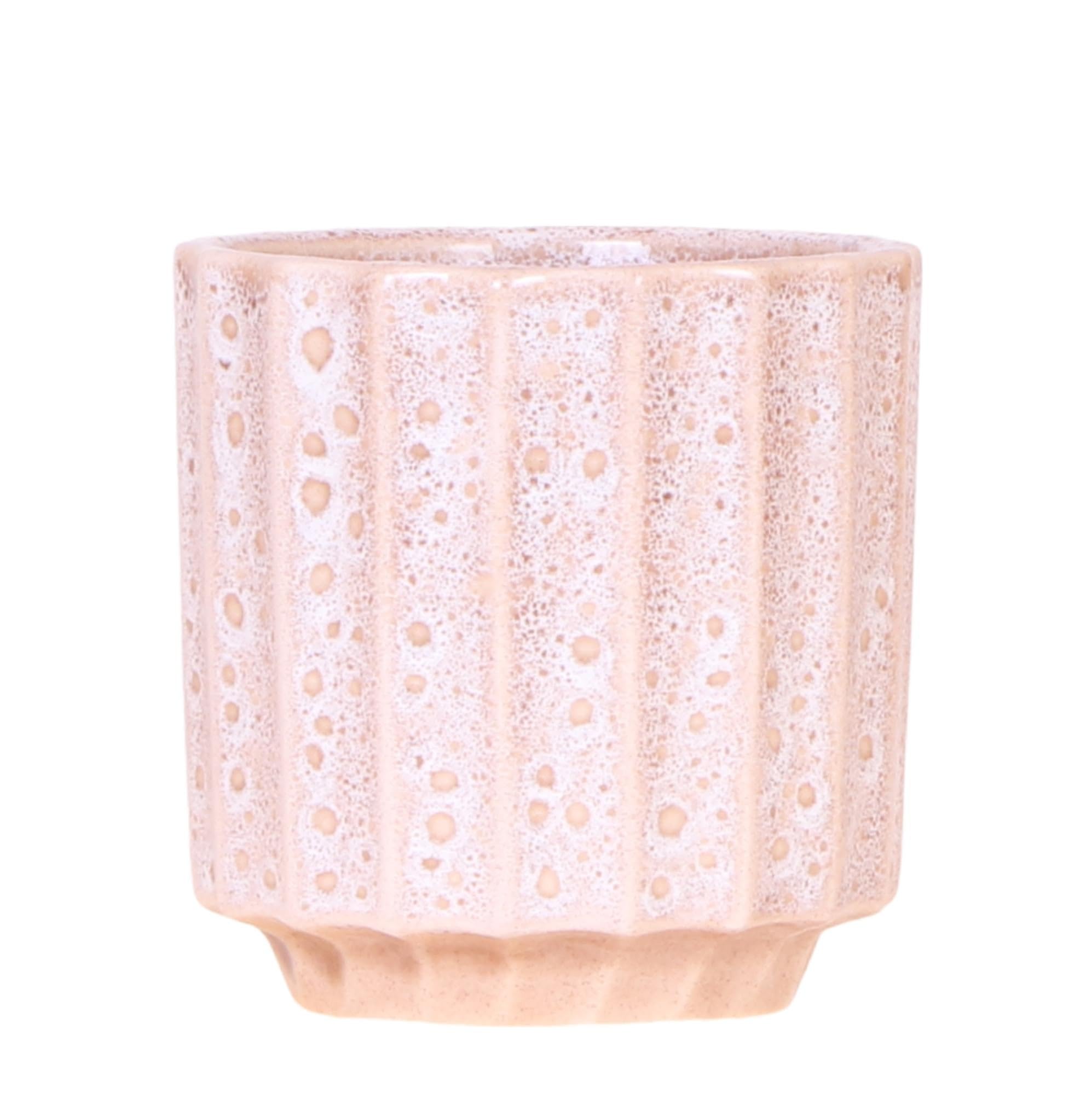 Pot de fleurs élégant Flow Pot moderne en céramique haut de gamme pour aménagement intérieur
