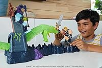 Vista 3 de He-Man and The Masters of the Universe Chaos Snake Attack Playset, Skeletor Fortress con 2 figuras de acción (He-Man y Skeletor), regalo