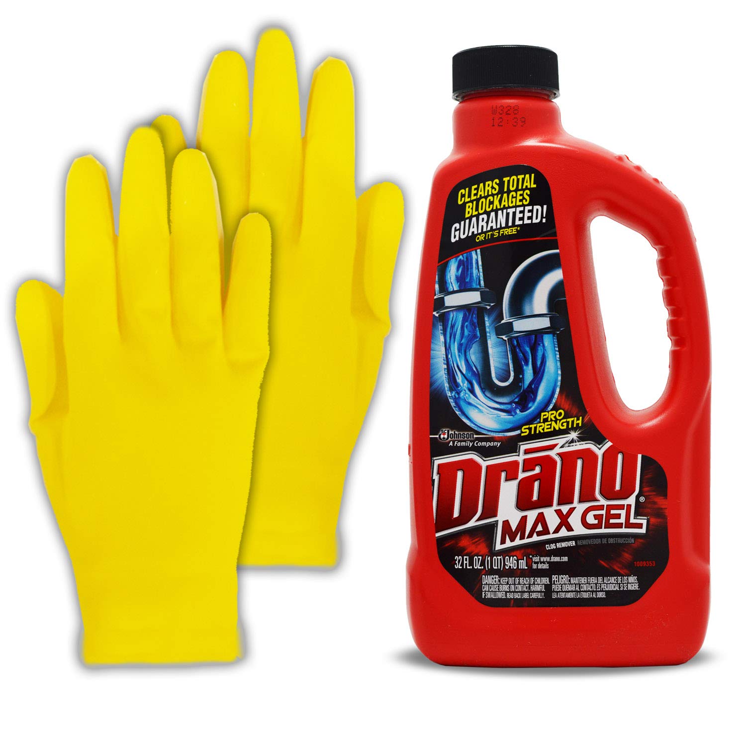 Buy Draino Max Gel Kit Professional Strength Drano Drain Clog Liquid