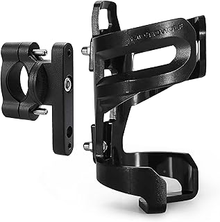 GYL Bike Water Bottle Holder Scooter Bottle Holder Motorcycle Water Bottle 360Â° Rotation Universal 0.78'-1.25' Cup Holder for Scooter,Bicycle, Motorcycle, Stroller, Wheelchair