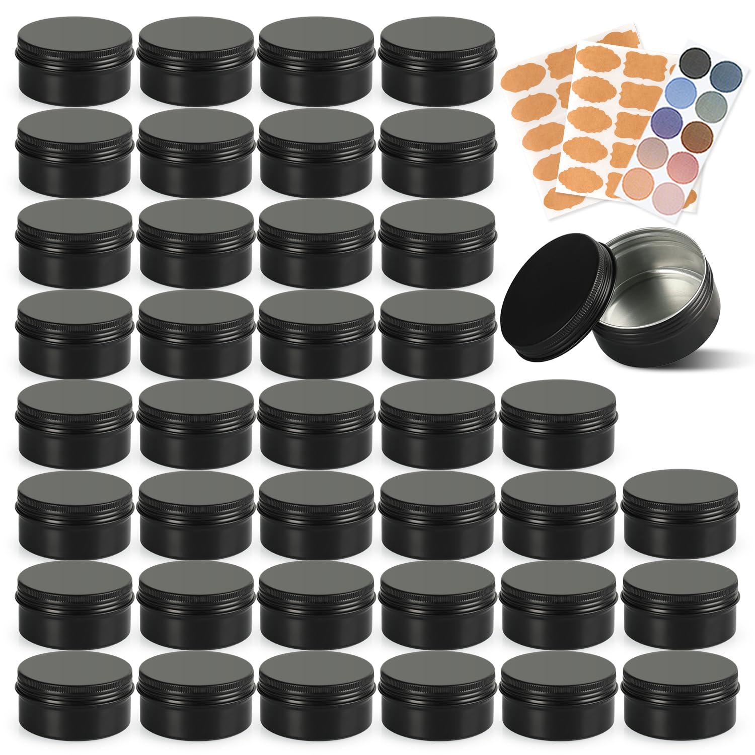 LIYAR Aluminum Tin Containers