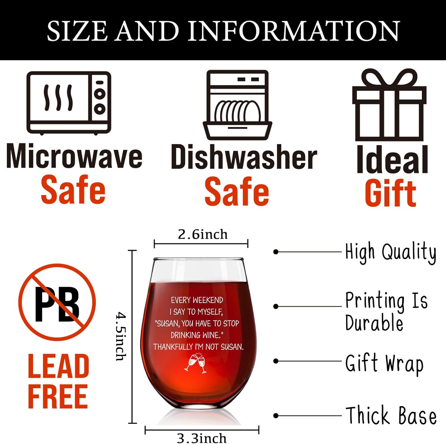 Funny Wine Lovers Gifts for Women, Wine Gifts for Wife Mom Best Friend Bestie Boss Manager Coworkers Friends Neighbor Girlfriend Lovers, Funny Gift for Birthday Christmas,Thanksgiving Valentine's Day - Image 2