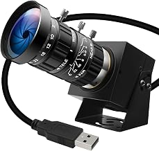 ELP Starvis USB-Kamera mit 0,0001 Lux extrem schwachem Licht, H.264 1080P 30fps Webcam10-facher CS-Mount 5-50mm Telezoom-Objektiv mit manueller Einstellung,HDR-Vollfarb-Nachtsicht-Überwachungskamera
