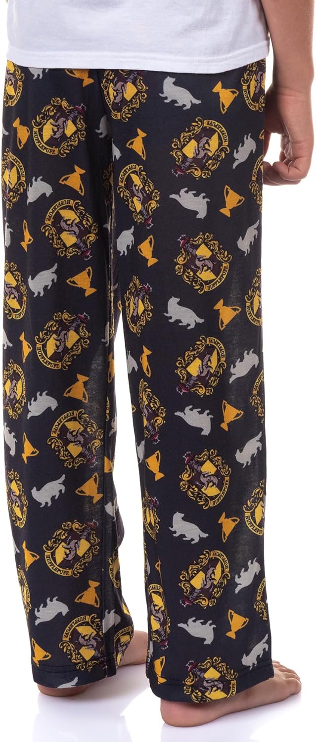 Harry Potter Pajamas Boy's House Crest Icons Lounge Pj Pants - Image 4