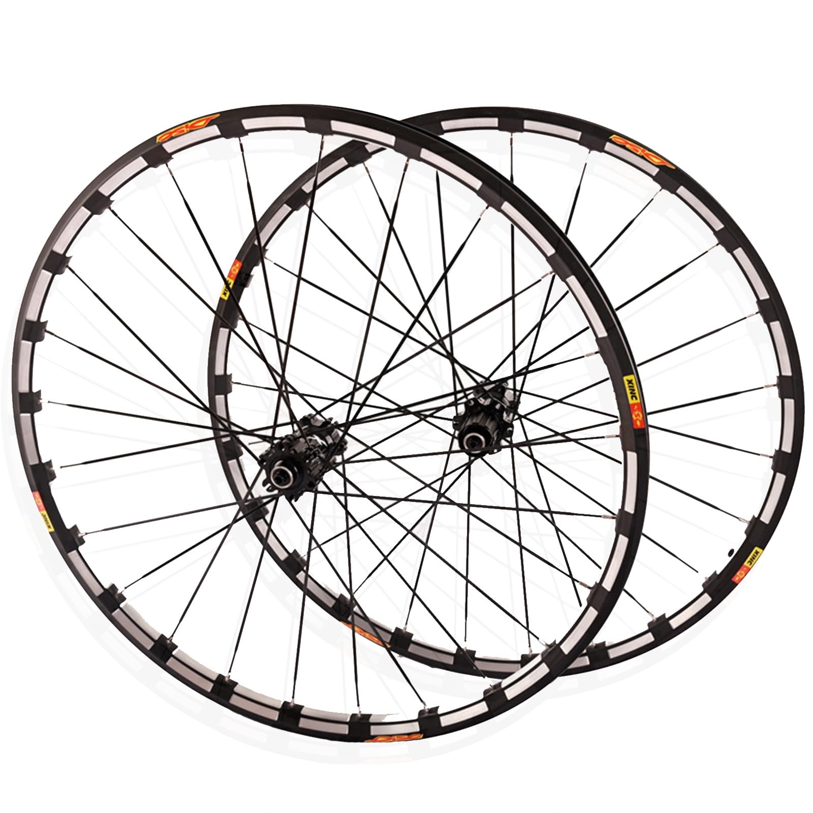 Zestaw kół do rowerów górskich 26" 27,5" 29" hamulec tarczowy Quick Release przednie i tylne koło 100 mm/135 mm aluminiowe felgi aluminiowe piasty