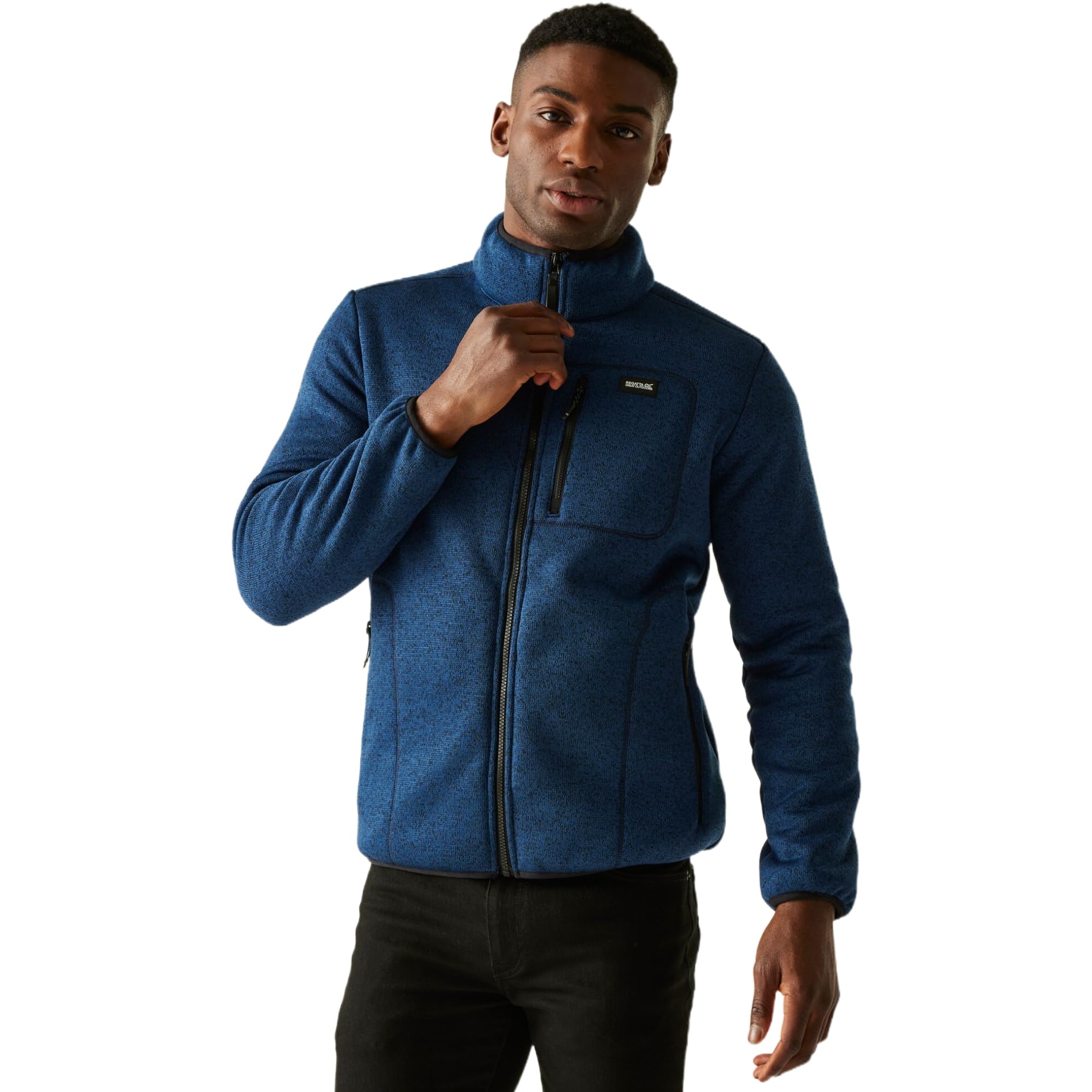 Regatta Mens Barlee Full Zip Teddy Fleece Warm Durable Outdoor Hiking Winter Jacket