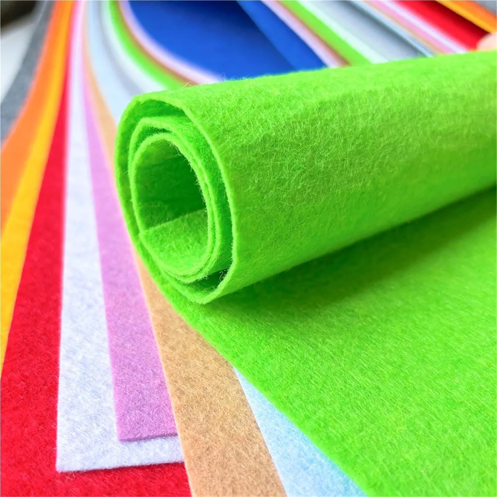 Hoja de tela fieltro Manualidades DIY Fieltro no tejido Para Manualidades