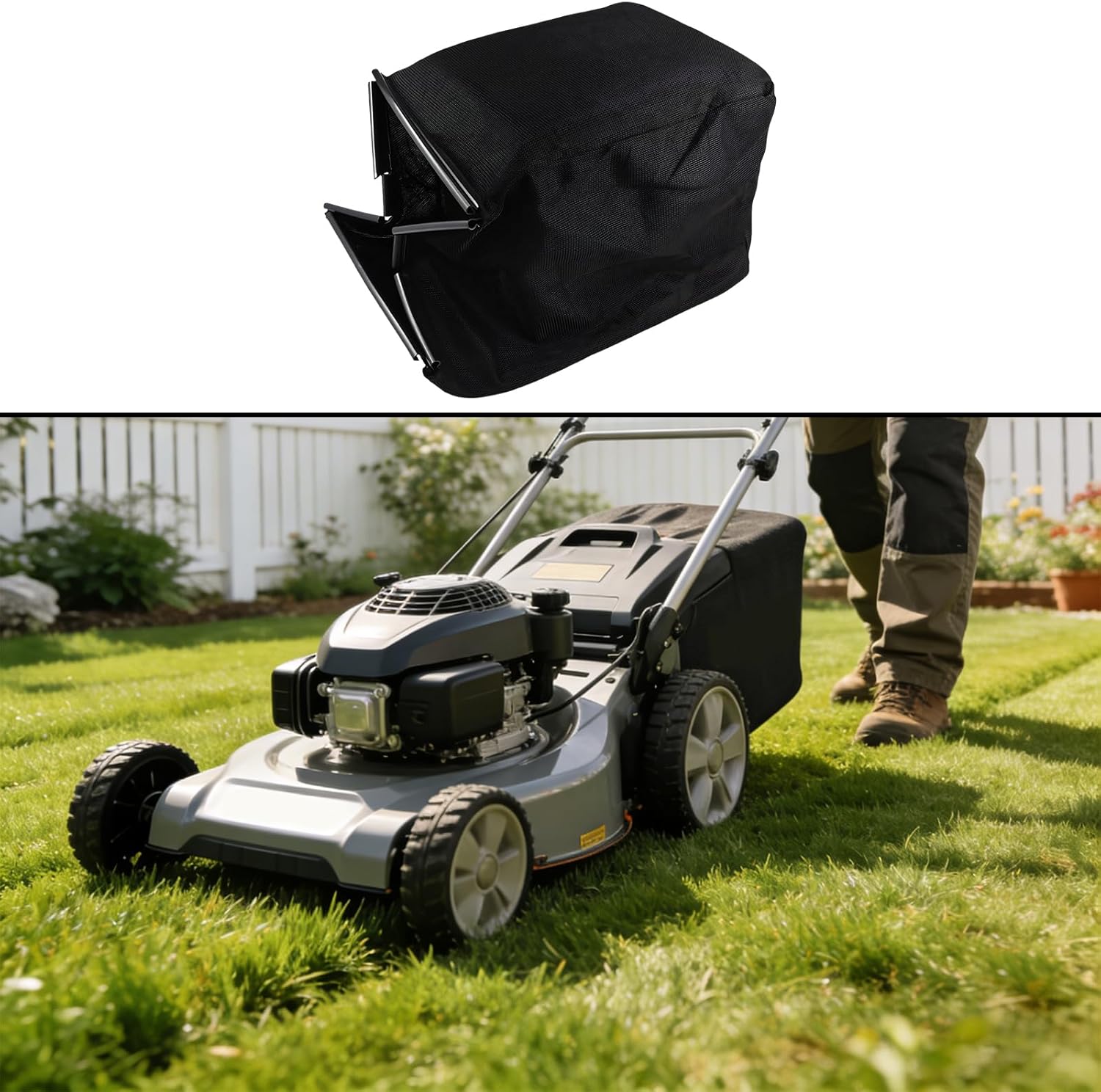 Mower Replacement Collection Bag for Models RY40104 P1100 P1101 Tough Nylon Design Heavy Duty Grass Catcher