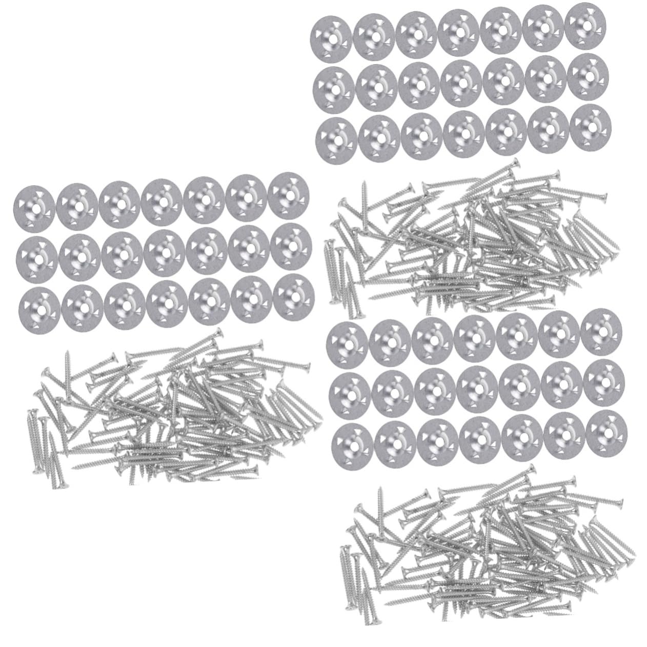 Rondelles métalliques pour panneaux isolants haute résistance iplusmile avec vis