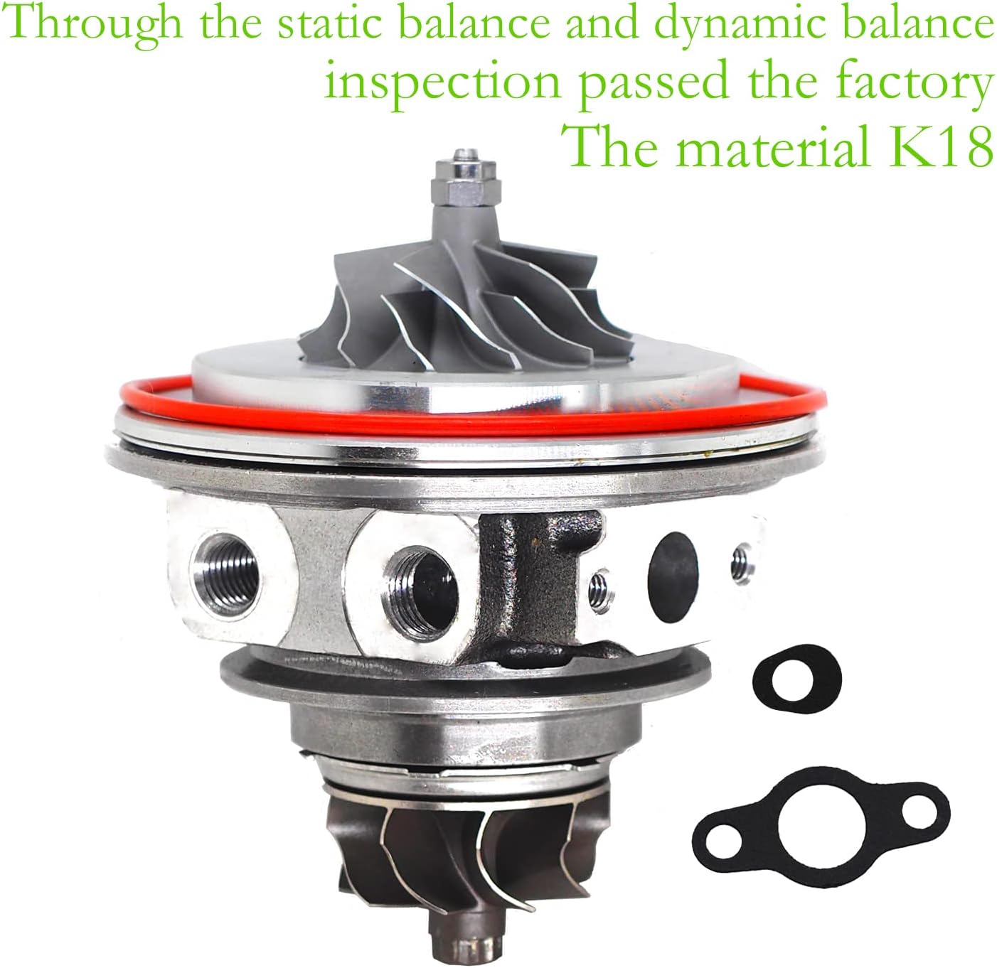 Turbo Cartridge CHRA Fits for K03 53039880270 53039700270 Fits 12-15 Ford Edge 09-15 for Ford Exploer 13-15 for Ford Focus 12-13 Volvo S60 for CB5E-6K682BA Ecoboost 53039880271 2.0L 2.0T Turbocharger