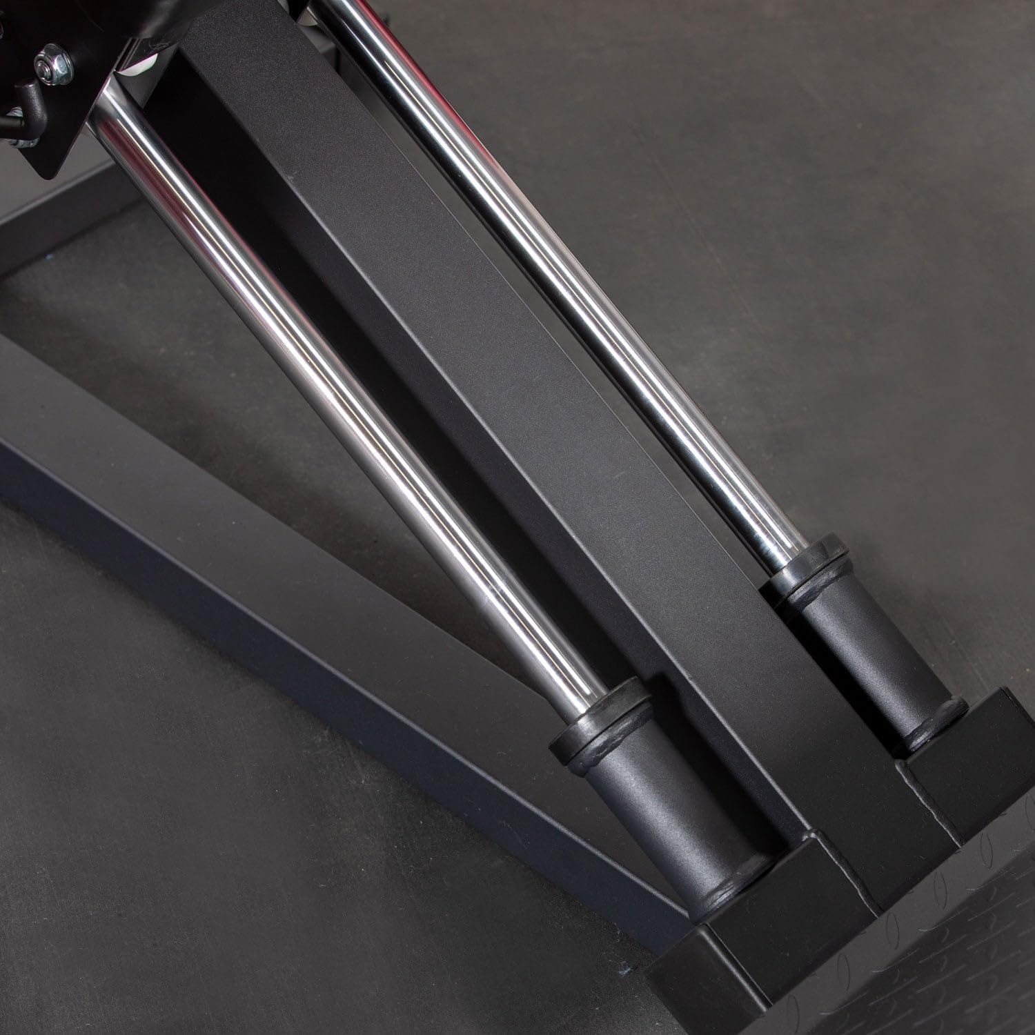 Titan Fitness Plate-Loaded Dedicated Linear Hack Squat Press Machine, 700 LB Sled Carriage, Compact Leg Press