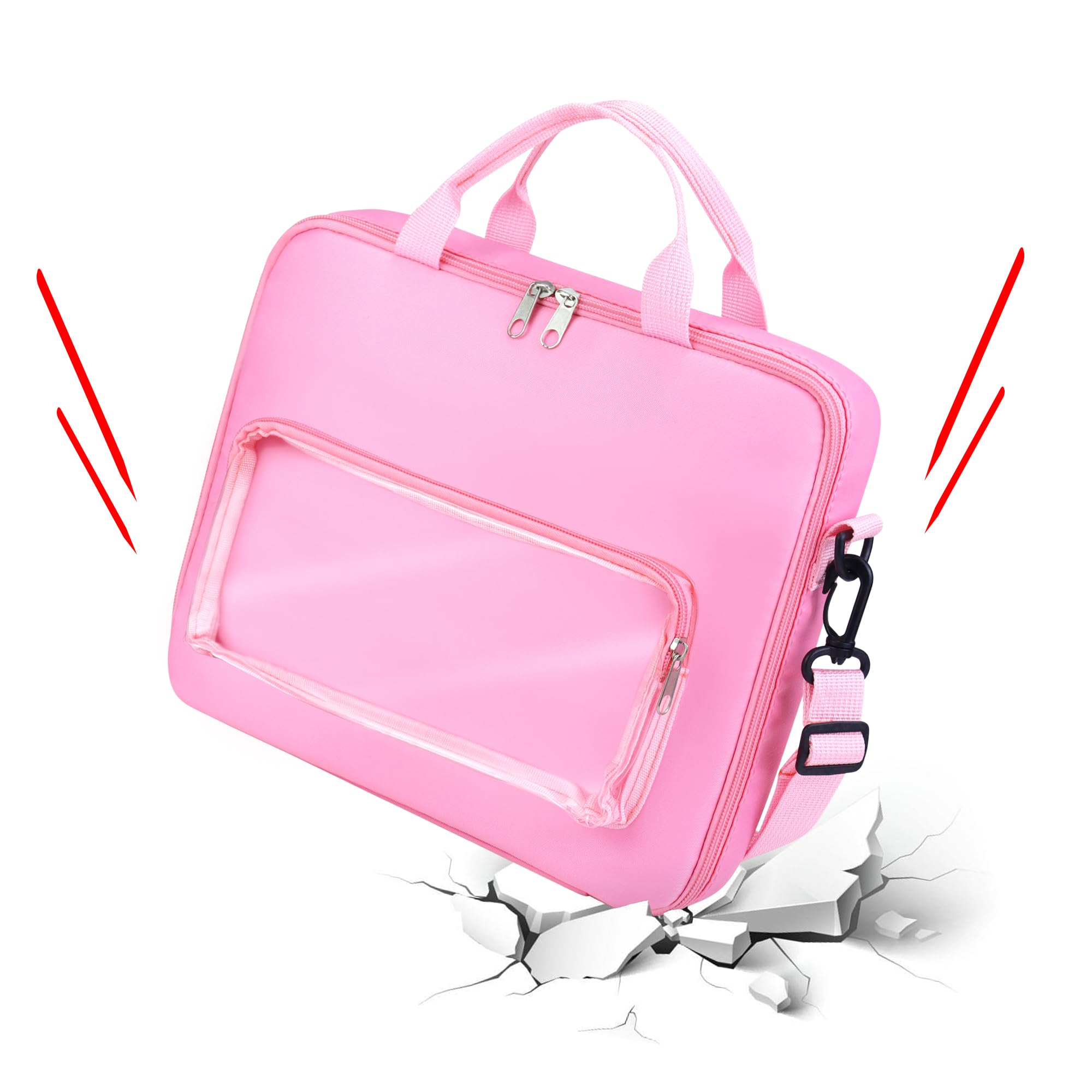 Housse Compatible avec VTech - MagiBook v2, Pochette Compatible avec Tiptoi Stylo et Livres, Rose