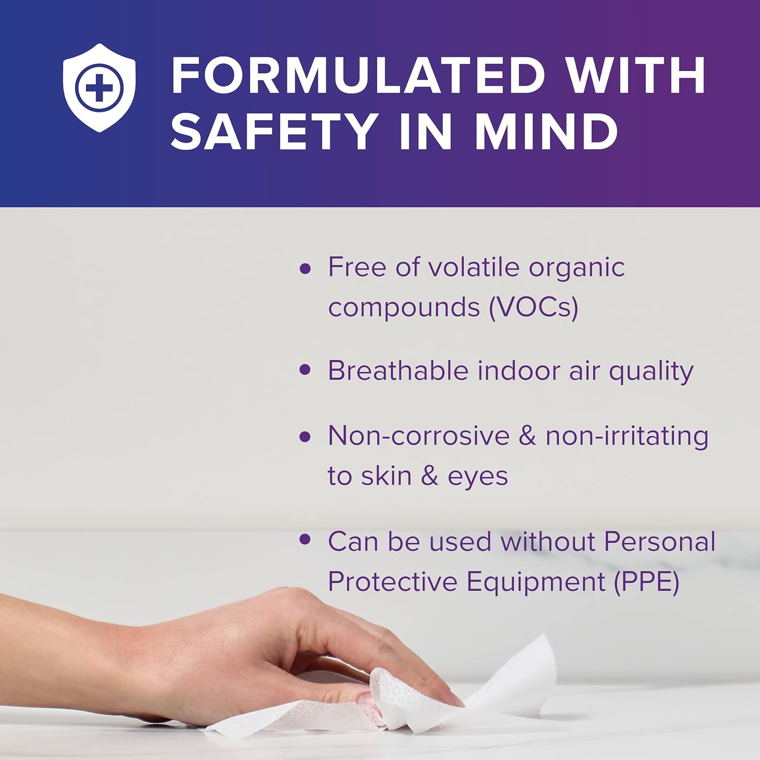 Oxivir Diversey Tb 100823906 Ready-to-Use Disinfectant Cleaning Wipes Refill Pouch, Accelerated Hydrogen Peroxide AHP, 11x12-Inch Extra Large Size Sheets, 160-Wipes, 1-Refill Bag
