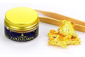 Barnabas Blattgold Edible Gold Leaf for Enchanting Cake Decorations