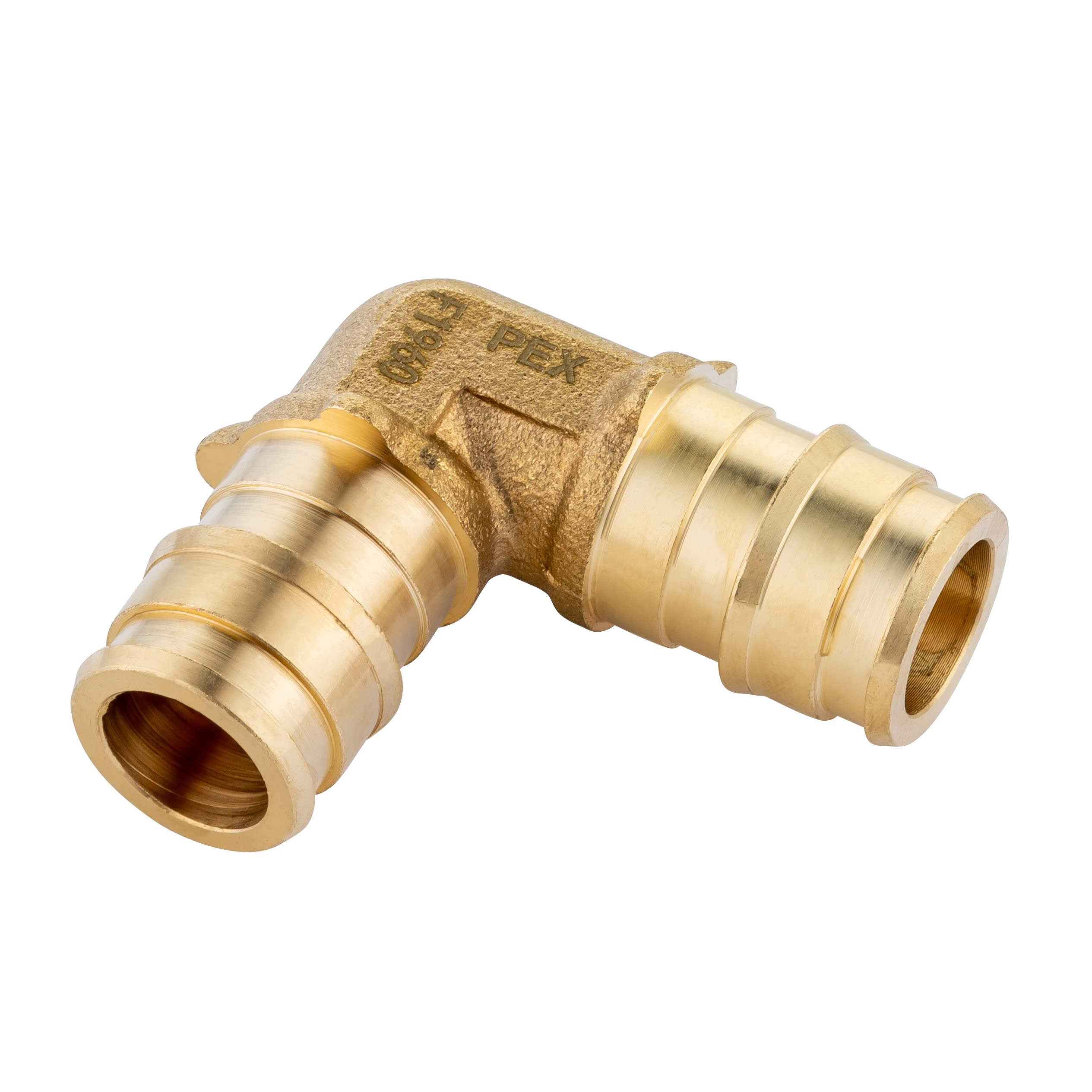 EFIELD Pex A Expansión de flujo completo de 1 x 1 pulgadas, codo F1960 sin plomo, 5 piezas