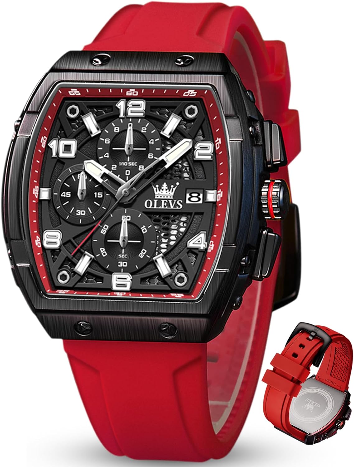 OLEVS Watches for Men Luxury Large Face Dress Men’s Watches