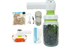 Electric Mason Jar Vacuum Sealer Kit: Keep Food Fresh and Flavorful!