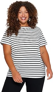 قميص للنساء من ترنديول، TBBSS23BF00018 (عبوة من قطعة واحدة)