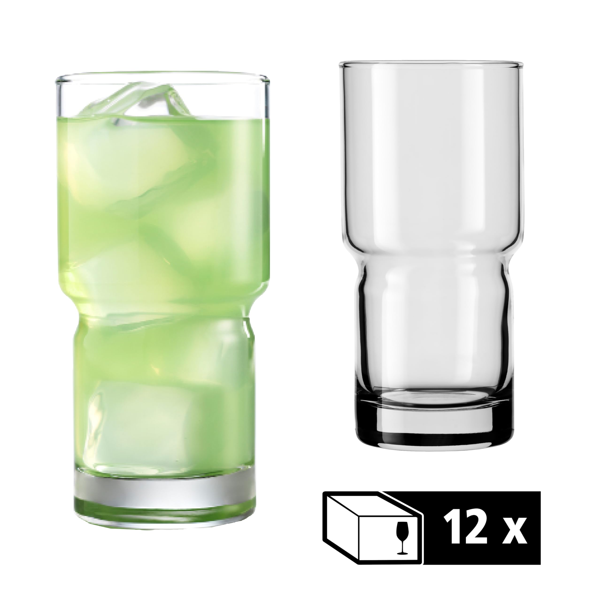 Libbey Trinkglas NEWTON 12er Set stapelbar