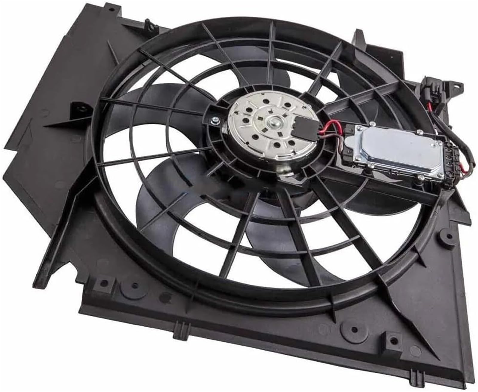 radiador Conjunto de ventilador refrigeración del radiador para BMW E46 325xi 320i 325i