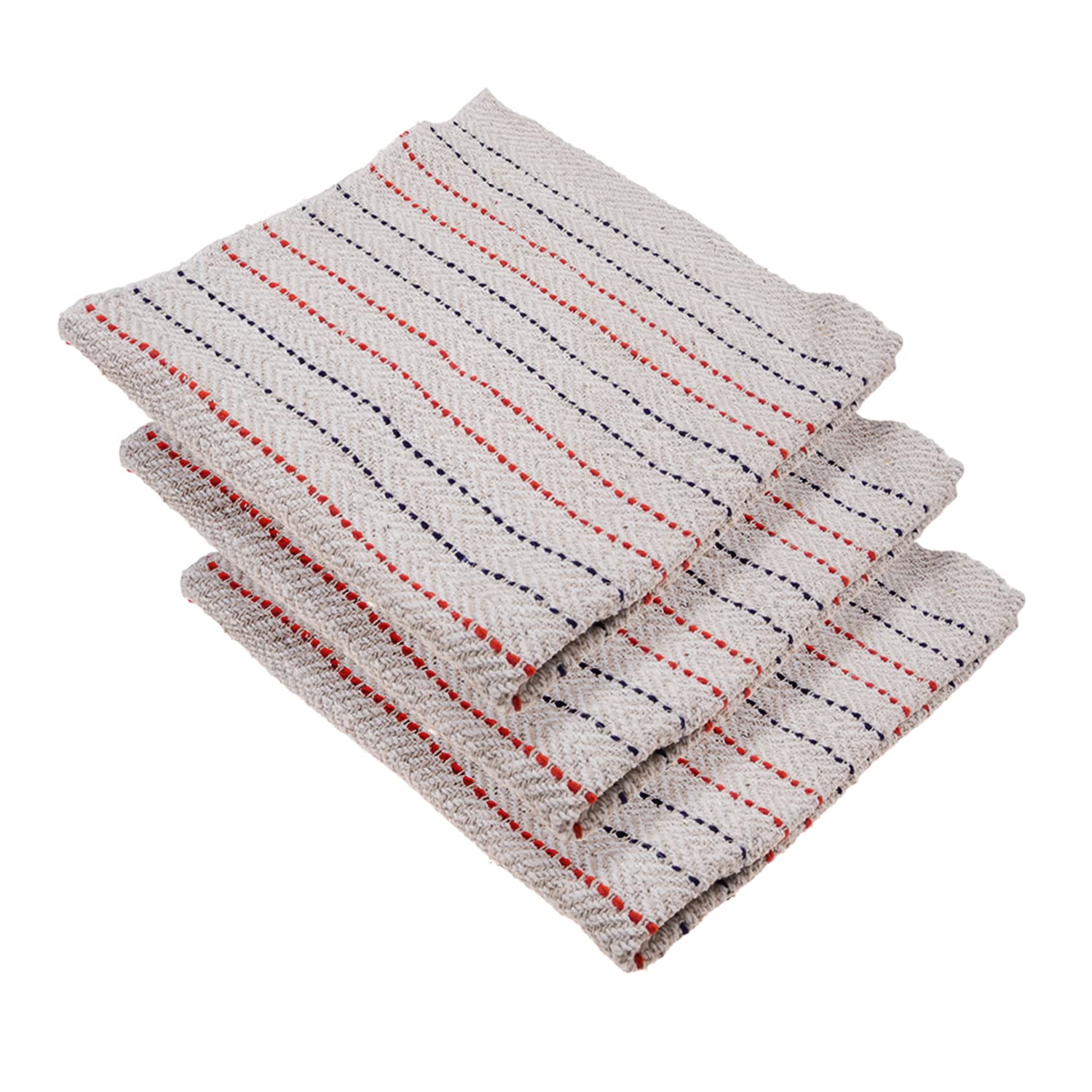 Kuber Industries Floor Cleaning Pocha | White Lining Khadi Duster Cloth | Cotton Reusable Sweeping Cloth For Home | Kitchen | Large | 28x28 Inch | Pack of 3 | White (B0BZ44Y7ZT) Amazon Price History, Amazon Price Tracker