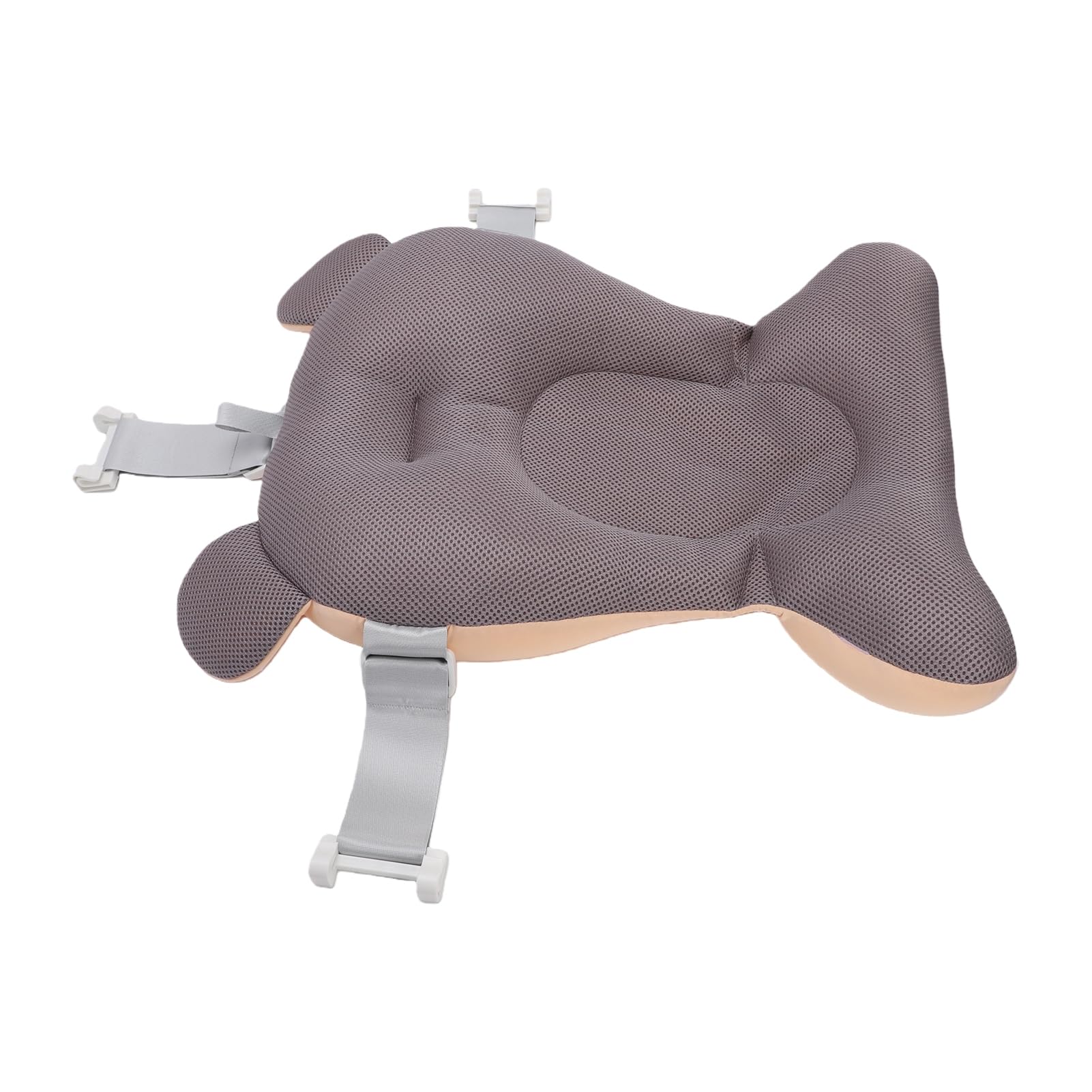 Cuscino da Bagnetto con Spalline Regolabili per Neonato (PINK)