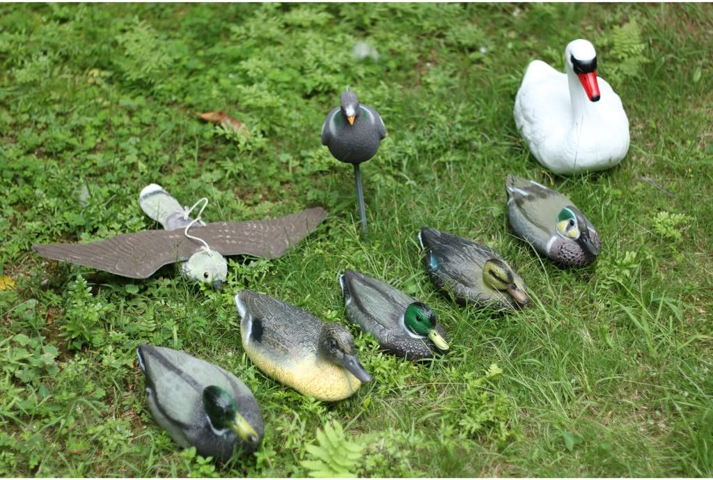 Floating Bird Male Duck Wild Hunting Decoy Garden Pond Weed Pest Control #2