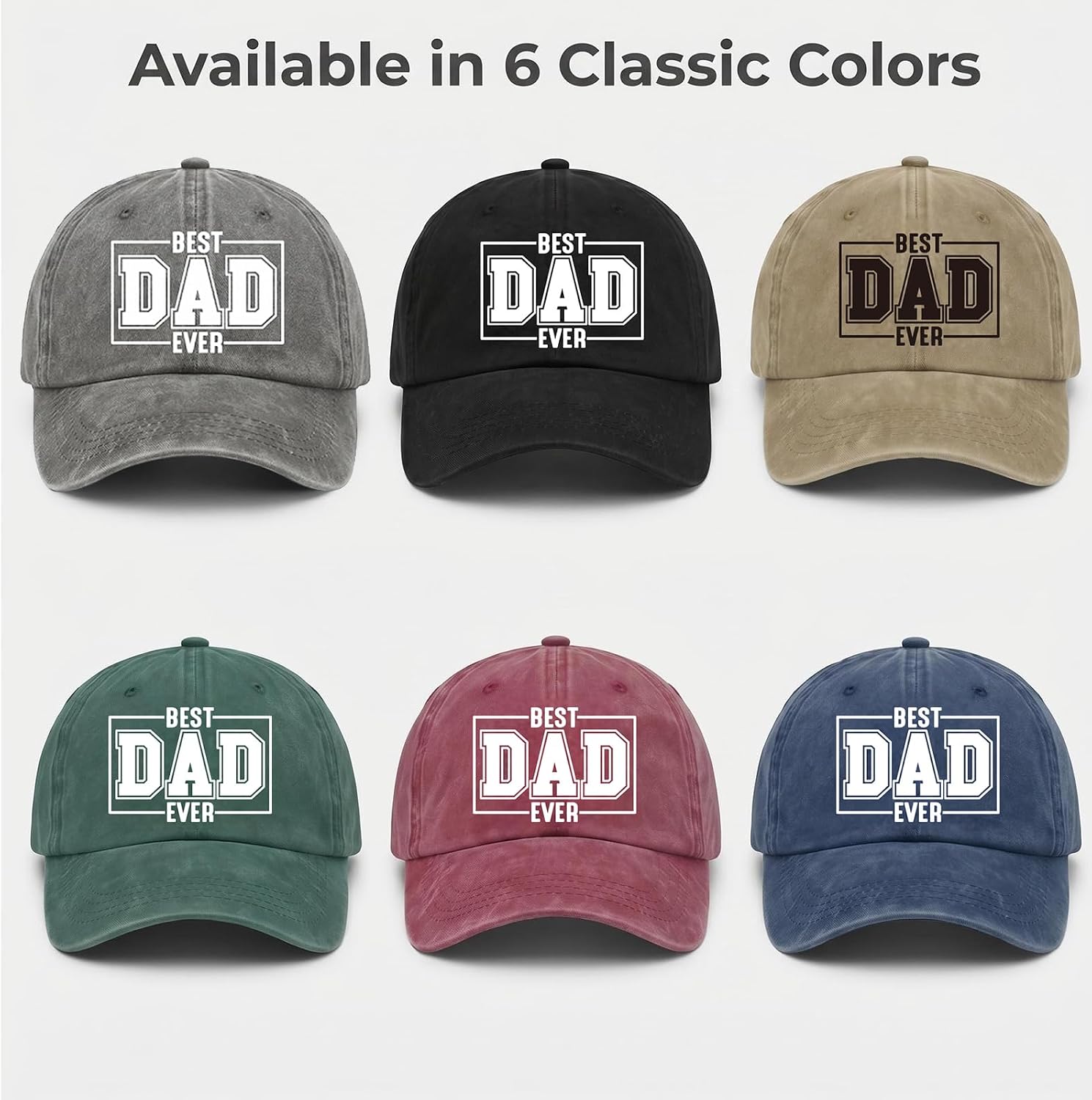 Dad Gifts Hat Daughter Wife Son Dad Hat Cap Birthday for Men Ideal Unique First New Papa Husband