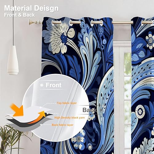 Miniatura 478 de Cenefas de cocina modernas con patrón de cobre marrón dorado para ventanas, cenefas opacas abstractas de marcas de arañazos y cortinas opacas