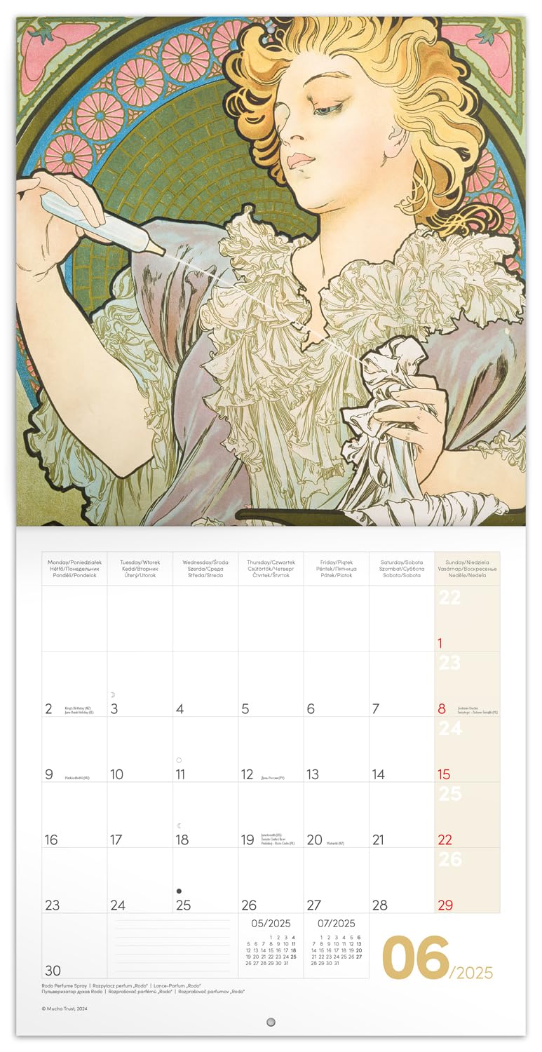 Amazon.co.jp: [輸入版] Alfons Mucha/アルフォンス・ミュシャ 壁掛け