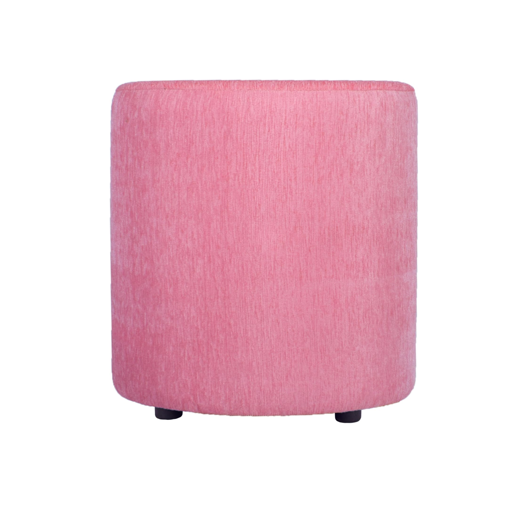 Siwa Style Barrel Round Pouffe (Baby Pink, Standard)