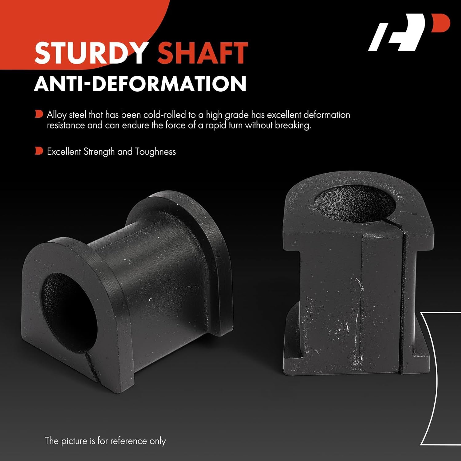 A-Premium 2 x Front To Frame Sway Bar Bushing Kit, Compatible with Mitsubishi Endeavor 2004 2005 2006 2007 2008 2010