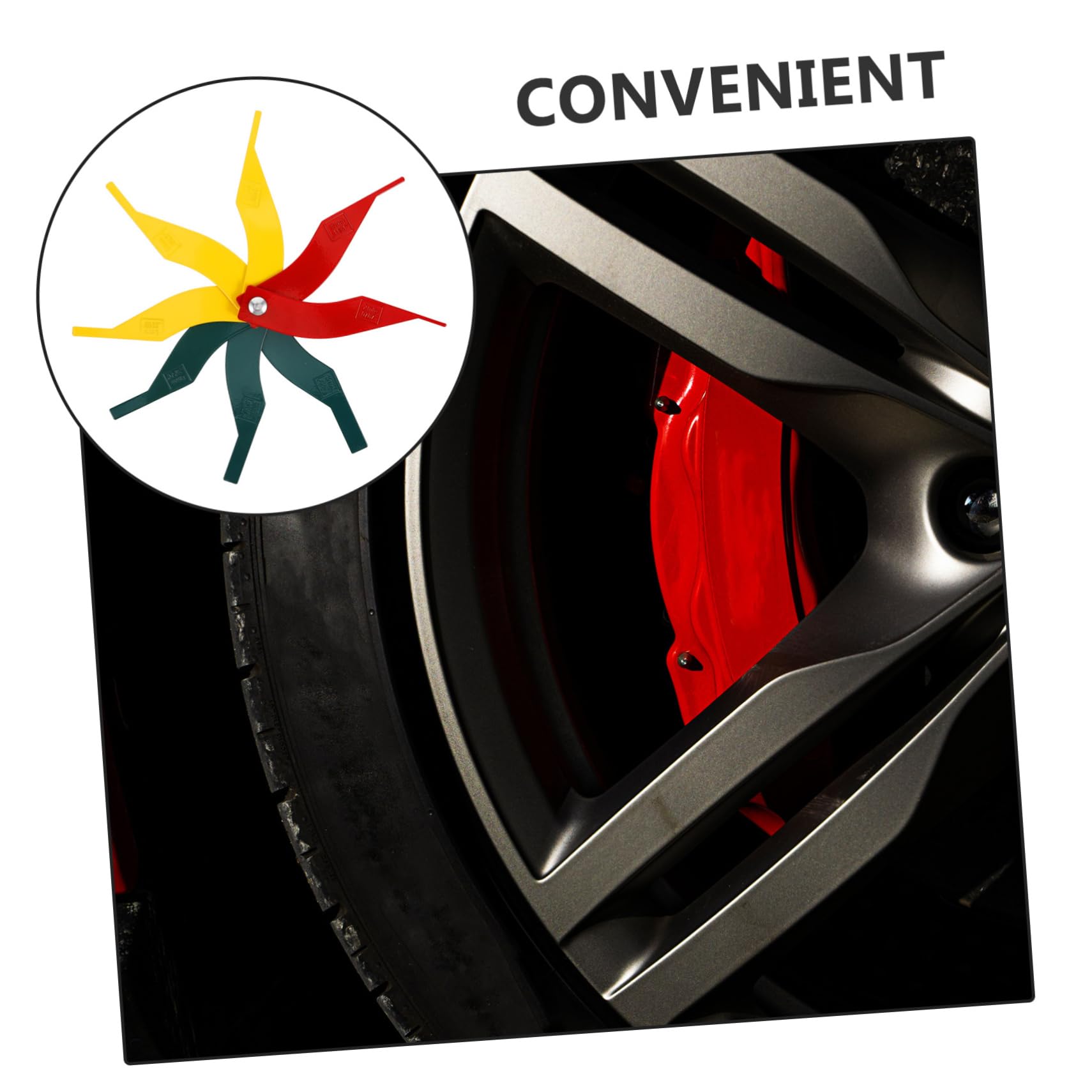 ULTECHNOVO Medidor De De Frenos Herramienta para Discos De Freno Comprobador para Coches