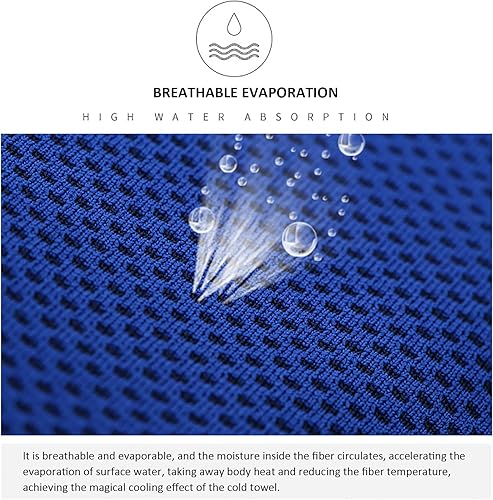 Miniatura 3 de Peicees Paquete de 20 toallas de microfibra para el cuello, toallas deportivas para sudar, para viajes, playa, natación, campamento, escalada,