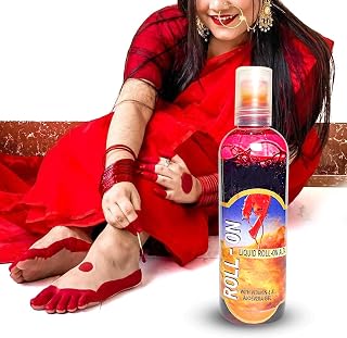 Alta Red | Roll On Liquid Alta for Women & Girls | Red Colour With Vitamin E & Aloe Vera Gel | 50ml | Easy Application for... Price In India