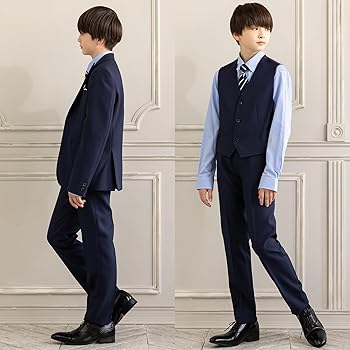 Amazon | WANDER FACTORY スーツ フォーマル 男の子 卒業式 6点セット Amazon | WANDER FACTORY スーツ フォーマル 男の子 卒業式 6点セット