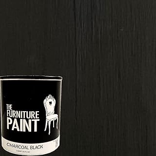 The Furniture Paint, Quart, Color: Charcoal Black, Best 1-Step Furniture...