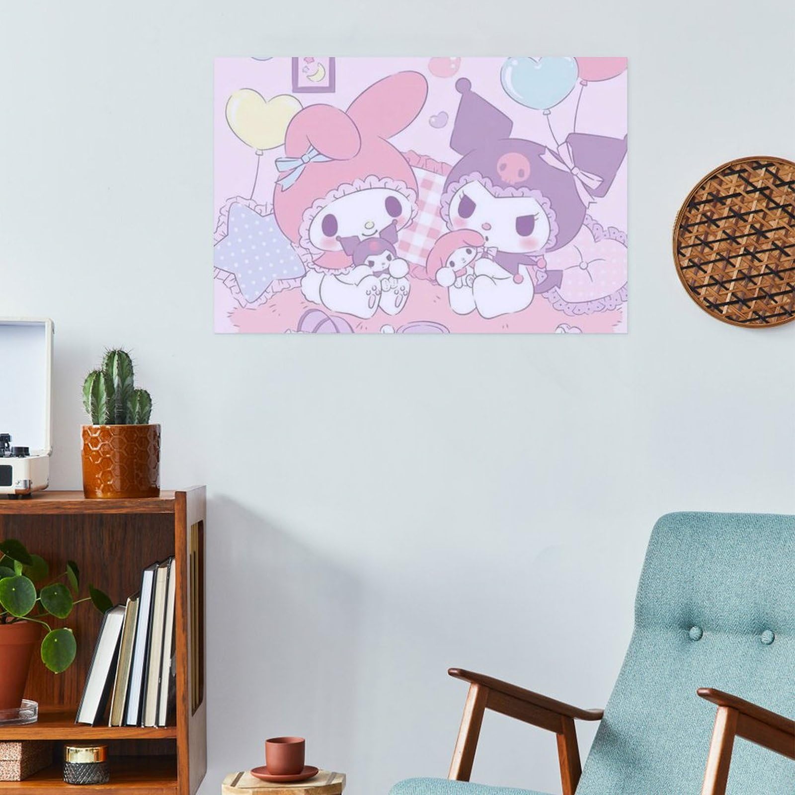 Amazon.co.jp: マイメロポスター壁絵アートポスターインテリア絵画