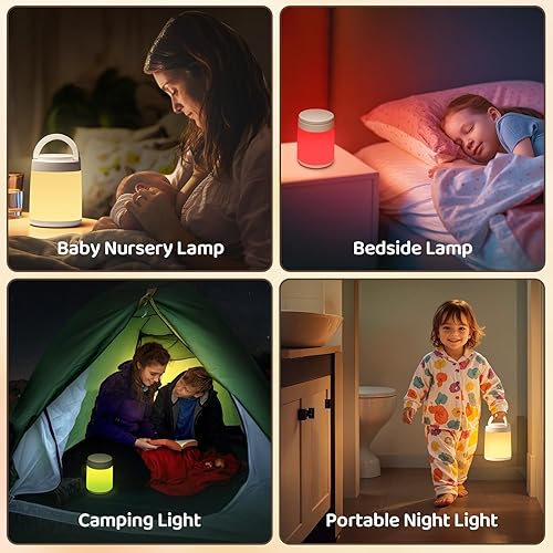 Miniatura 6 de One Fire Baby Night Light Kids Night Light10 Colors Dimmable Night Light for Kids LampRechargeable Portable Night Light LampRemoteTimer Nursery